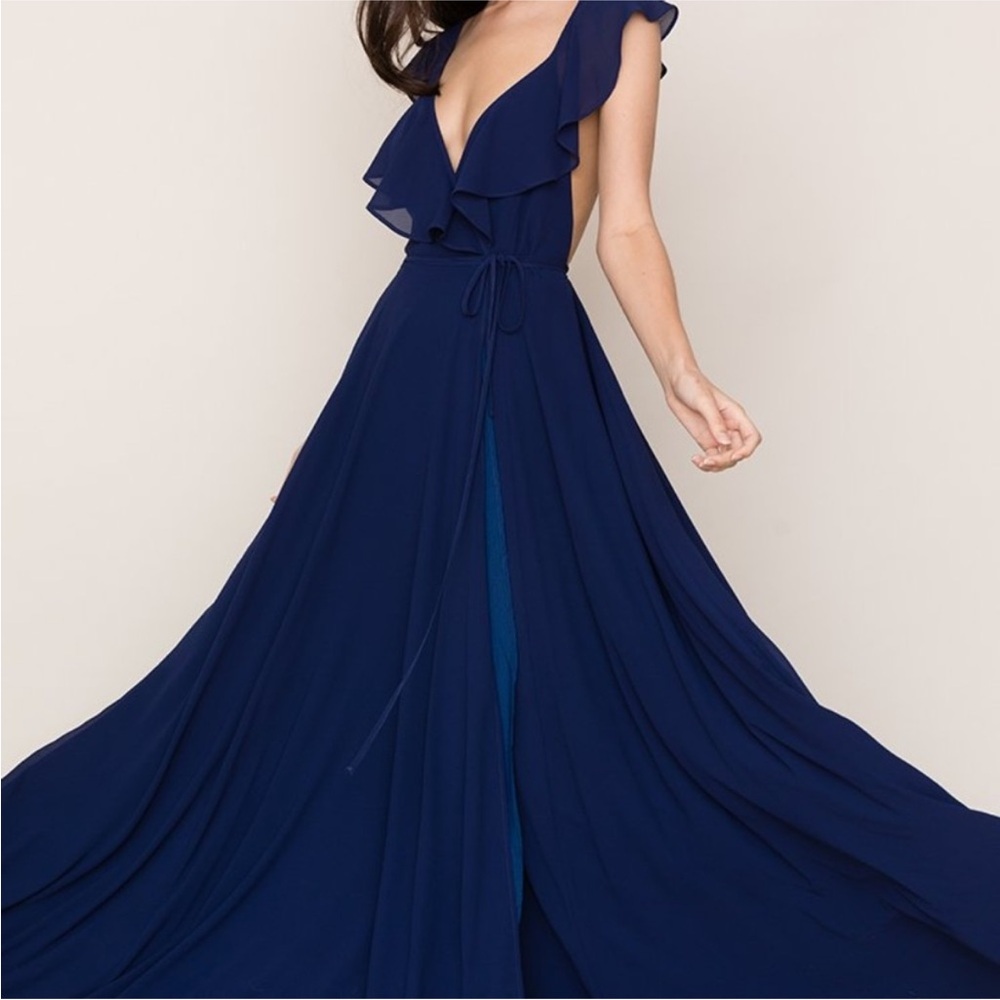 Yumi Kim Deep Blue Maxi Dress